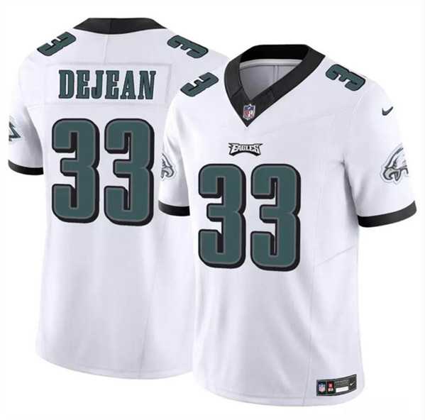 Men & Women & Youth Philadelphia Eagles #33 Cooper DeJean White 2024 Draft F.U.S.E. Vapor Untouchable Limited Stitched Jersey,We sell and wholesale Men & Women & Youth Philadelphia Eagles #33 Cooper DeJean White 2024 Draft F.U.S.E. Vapor Untouchable Limited Stitched Jersey on line form chian!